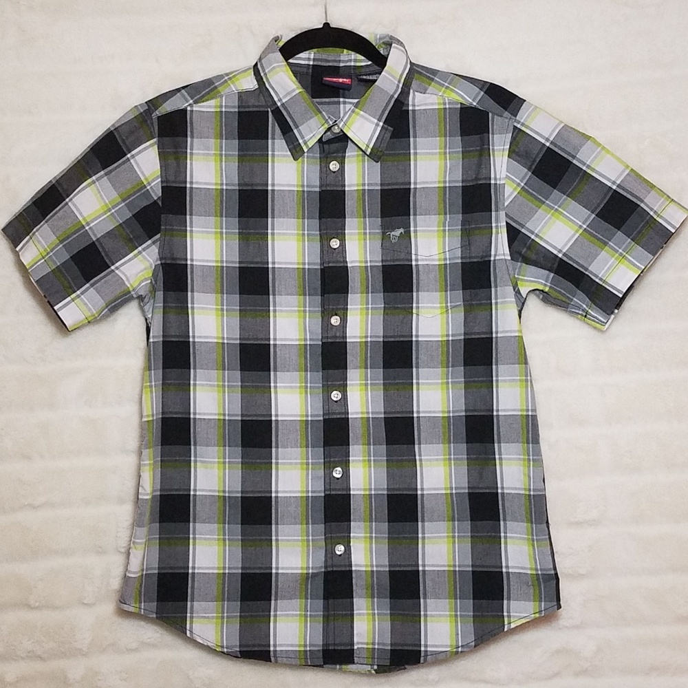 2 for $15 Wrangler Plaid Button Down